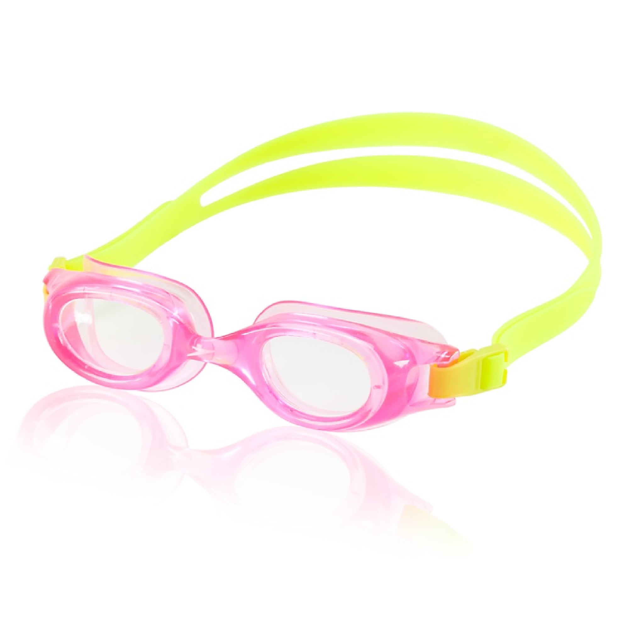 Speedo Jr. Hydrospex Classic Swim Swimming Anti-Fog Goggles Bright Pink One Size by Speedo
