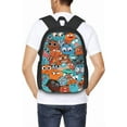 thumbnail image 5 of Gumball Backpack Cartoon School Lightweight Casual Travel Backpacks The Amazing Anime World Of Gumballs Unisex Style-7, 5 of 6