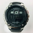 thumbnail image 4 of Men's World Time Watch, All Black Dial and Resin Strap - AE2000W-1BV, 4 of 5