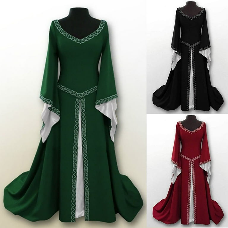 slim fit dress slacks House of the Dragon Helaena Targaryen Women Green Dress Party Carnival  Halloween Cosplay Costume main image 1