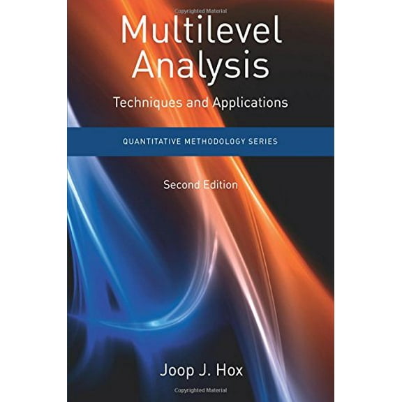 Pre-Owned Multilevel Analysis: Techniques and Applications (Paperback) 1848728468 9781848728462
