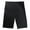 black, variant on Lifestyle and Movement Womens Serena Core Athletic Compression Shorts, Black, Small