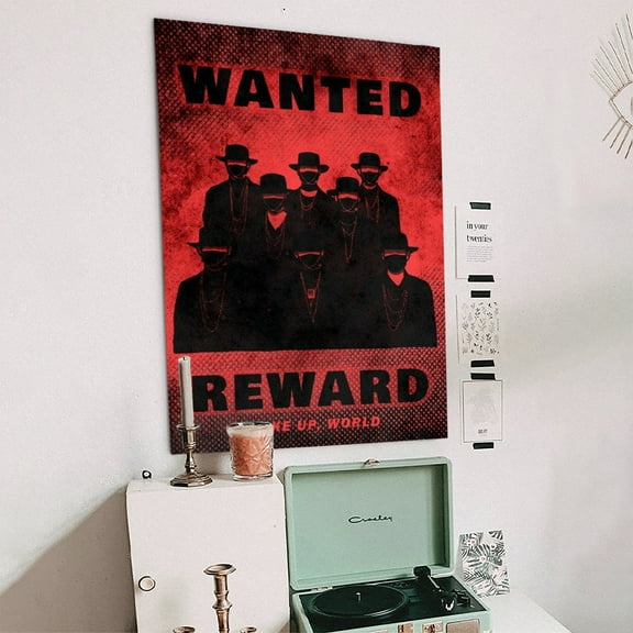 ATEEZ Poster, The World Album Retro Style - Size 24''x36'' - Postora