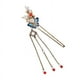 thumbnail image 3 of Accesorios para el cabello Sailing estilo chino Juego de horquillas con borlas, 3 of 4