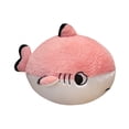 thumbnail image 1 of Cute Shark Appearance Plush Hug Pillow Animal de peluche de juguete para dormitorio, sala de estar Cintura Cojín Cuerpo Almohada Durable Cuello Rosa 25cm Sunnimix Juguetes de animales de peluche, 1 of 8