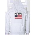 thumbnail image 1 of Rapid Dominance NAS3-WO2-WHT-01 Sweat à Capuche Graphique Worm 2, Blanc - Petit, 1 of 1