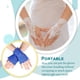 thumbnail image 5 of Mitones de encaje Qarigey 1 par Cortos Azul para mujer, 5 of 6