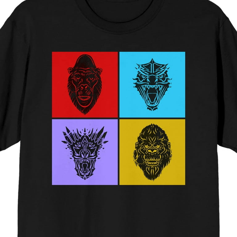 Godzilla x Kong: The New Empire Stomp Squad Faces Crew Neck Godzilla x Kong: The New Empire Stomp Squad Faces Crew Neck