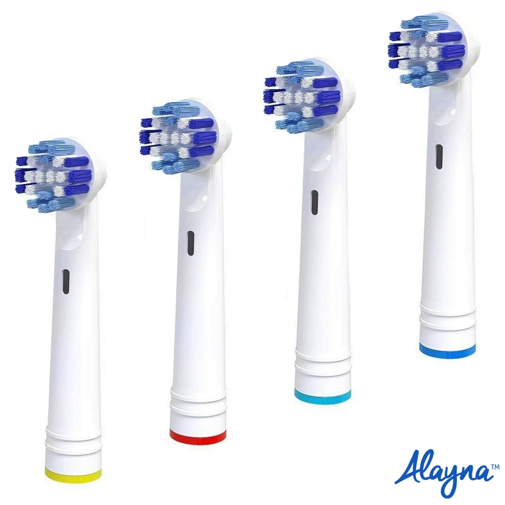 Generic Oral B Compatible Toothbrush Replacement Heads 4 Pack