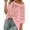 Pink, variant on Women's Hollow Out Knit Sleeveless Beach Cover Up Top Breathable Lightweight Fashion Tee for Casual Summer Everyday T Shirt