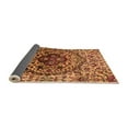 thumbnail image 2 of Ahgly Company Indoor Rectangle Oriental Orange Industrial Area Rugs, 2' x 4', 2 of 4
