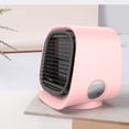 thumbnail image 4 of Yhmxh Fan-Desk Fan Portable Fan Box Fan Mini Fan Mini AirConditioner 2 Optional USB Mini Watercooled Fan Humidifying Spray Silent Small AirConditioner Colorful Night Light air cooler, 4 of 4