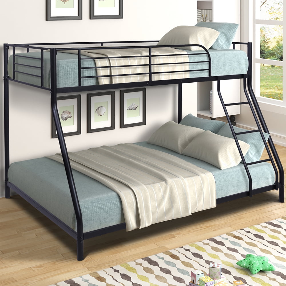 Btmway Kid S Twin Over Full Bunk Beds, Double Full Size Bunk Beds