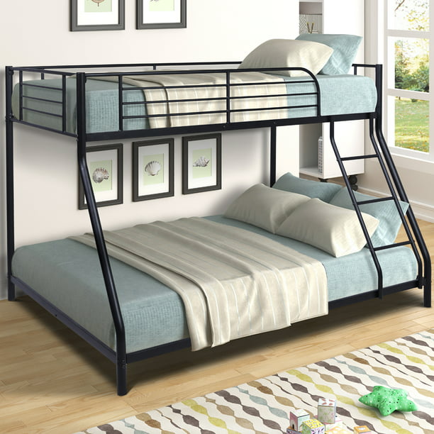 Btmway Kid S Twin Over Full Bunk Beds, Twin Over Full Size Bunk Beds