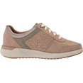 thumbnail image 2 of Cobb Hill Skylar Laceup Women's Taupe Sneakers 6W, 2 of 3