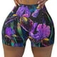 thumbnail image 2 of Fotbe Starry Night Iris Field Shorts Sin Costuras – Shorts Deportivos de Cintura Alta para Mujer, Elásticos para Gimnasio, Yoga, Running o Ciclismo-Large, 2 of 8