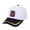 H, variant on Classical Embroidery Straw Baseball Caps with Sun Protections and Breathable Cotton Marine Hat for Women Men Everyday Use