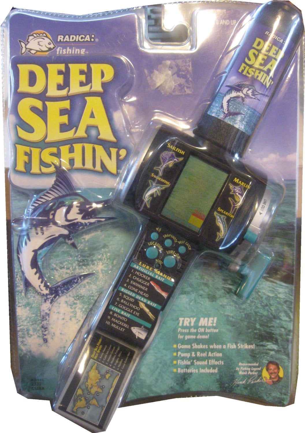 Handheld DEEP SEA FISHIN' GAME BY RADICA