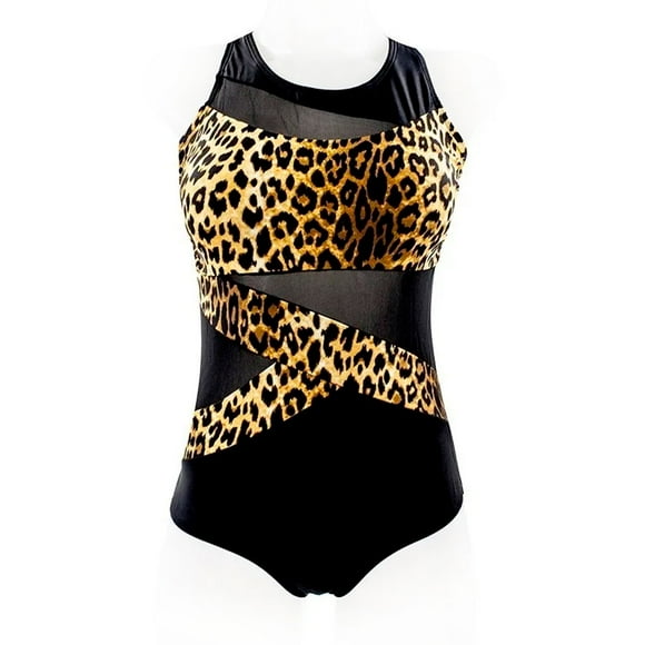 Traje de baño para dama Adda Lingerie Modelo Honolulu, Tela de lycra gruesa y mesh con estampados en animal print y floral