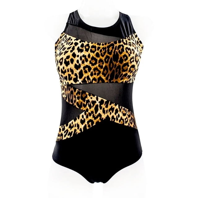 Traje de baño para dama Adda Lingerie Modelo Honolulu, Tela de lycra gruesa y mesh con estampados en animal print y floral