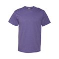 thumbnail image 1 of Fruit Of The Loom T-Shirt à Manches Courtes en Coton HD pour Hommes, P, Violet Rétro Chiné, 1 of 5