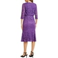 thumbnail image 3 of INSPIRE CHIC Vestido de Invitada de Boda para Mujeres Conjuntos de Noche de 2 Piezas Vestidos Sin Mangas con Chaqueta S Púrpura, 3 of 5