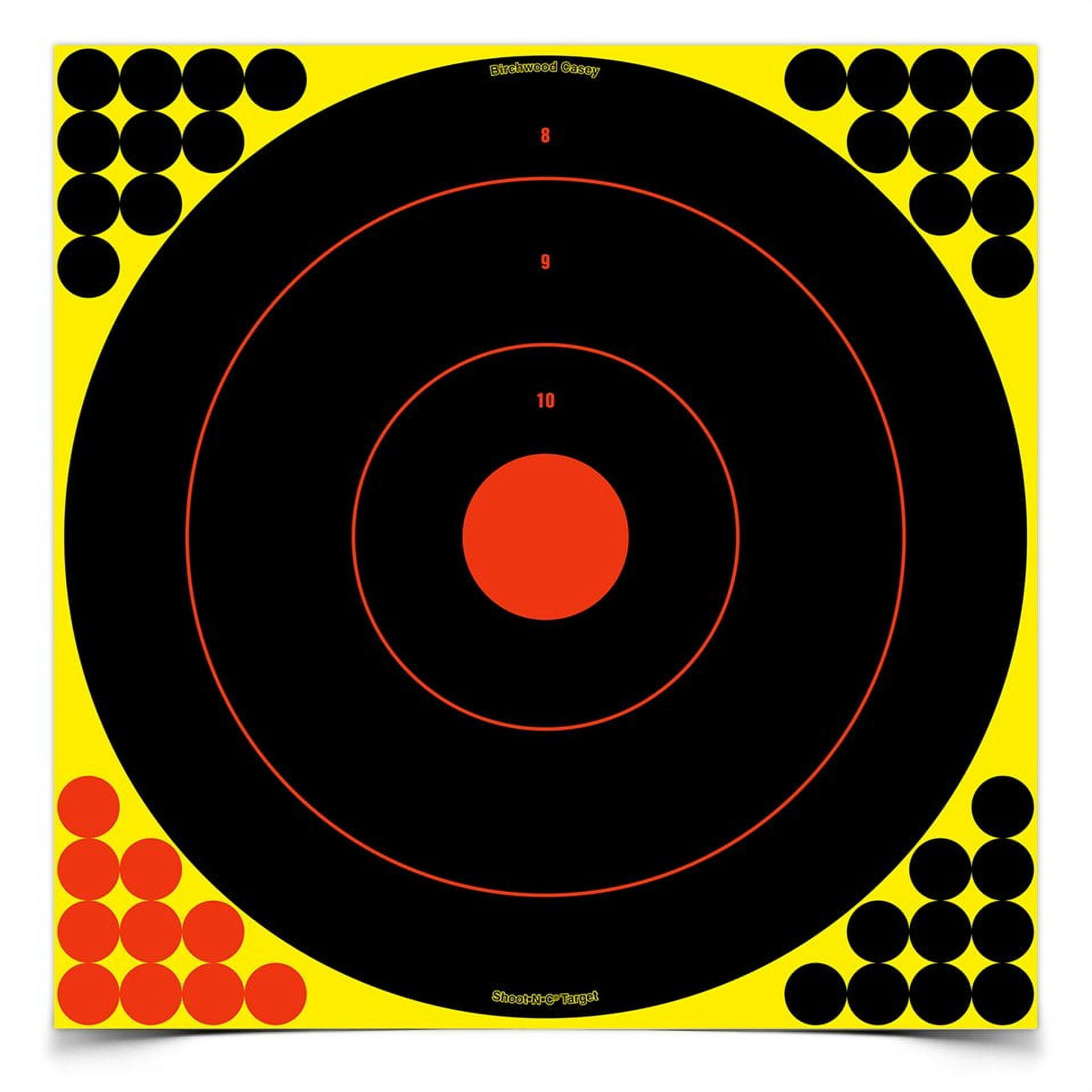 Birchwood Casey 17.25 In. Shoot N C Reactive Target - 3 Sheet Pack