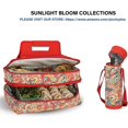 thumbnail image 3 of Picnic Plus PSM-721SB Entertainer Hot & Cold Food Carrier - Sunlight Bloom, 3 of 7