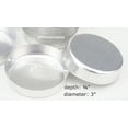 thumbnail image 3 of Disposable Aluminum 70 mm Smooth Wall Weighing Dish- Pack, 3 of 3