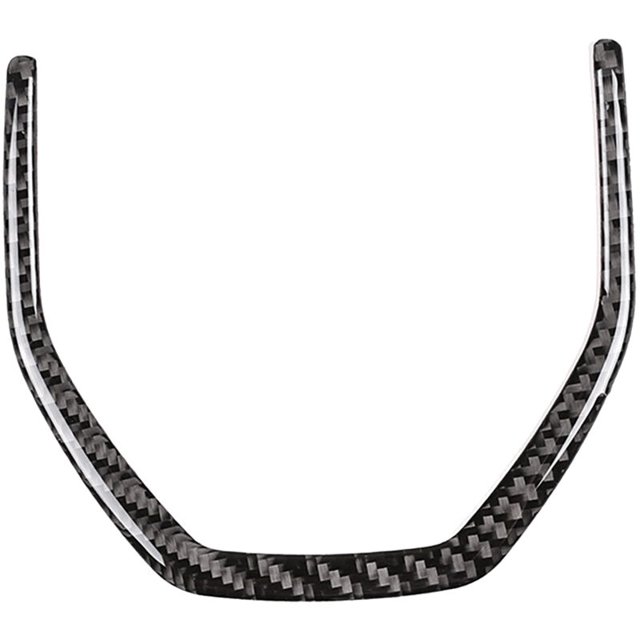 Nueva Embellecedora de Marco de Decoración de Volante de Fibra Suave para Sport 2015-2019