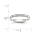 thumbnail image 2 of Primal Gold 14 Karat White Gold 3mm Milgrain Comfort Fit Band Size 13, 2 of 3