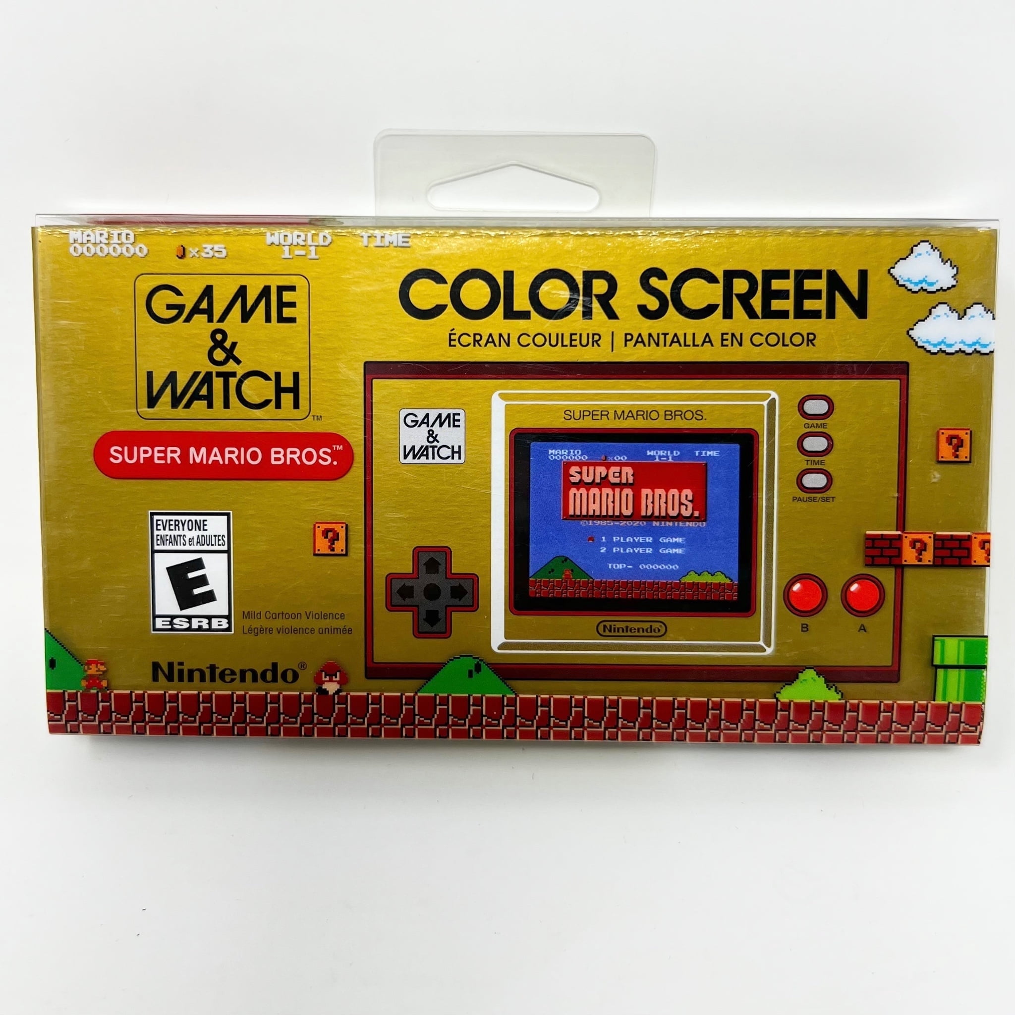 Super Mario Bros Game & Watch Nintendo 35th Anniversary Japan