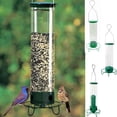 thumbnail image 1 of Sentmoon Bird Feeder Pole Bird Feeders for Outdoors Hanging Proof Rotating Feeder with Weight Activated Rotating for External Suspension 5Lbs Feeder Capacity, 1 of 9