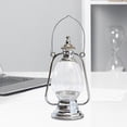thumbnail image 4 of Lámpara de escritorio de lámpara de noche de de noche colgante con pilas de linterna LED de aceite retro para uso en interiores/exteriores sala de Plata Gloria linterna electrica, 4 of 8