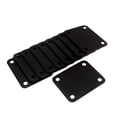 thumbnail image 3 of Electric Guitar Neck Plate Gasket Black 10Set 2-1/8 x 2-5/8 In, 3 of 8