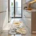 thumbnail image 4 of Pioneer Flower Floral Print Pattern Kitchen Rug Mat,Kitchen Runner Rugs Non Skid Washable,Decorative Kitchen Floor Mats for Kitchen,Sink,Laundry,17"x47.2", 4 of 7