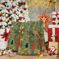 thumbnail image 6 of Picia Botanical Garden With Cats Pattern Christmas Gift Bags, Xmas Gift Bags, Suitable for Holiday Kraft Paper Gift Bags, Reusable Christmas Gift Bags,Festive Gift Packaging Bag-Medium, 6 of 9