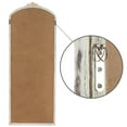 thumbnail image 4 of MAYEERTY 67" x 28" Antique Full Length Mirror Arched Carved Mirror, Wood, Weathered White, 4 of 6