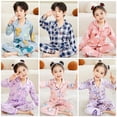 thumbnail image 2 of Pijamas de animación de Disney para niños, traje de manga larga de primavera y otoño, ropa de casa de princesa de mediana edad y niño grande Set110-120cm zhangmengya CONDUJO, 2 of 2