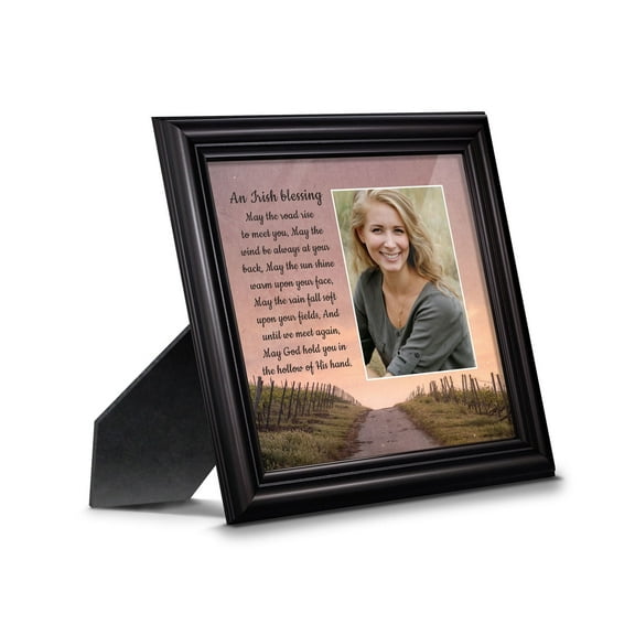 Irish Blessing Wall Art – May the Road Rise Up to Meet You – Celtic Home Decor – Irish Wedding or Housewarming Gift