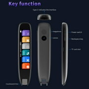 Electronic translation pen,3.69Translation Scanning Pen,142 Language Online/Offline/Text to Speech/Photo Translator Pen for Study, Travel, Business