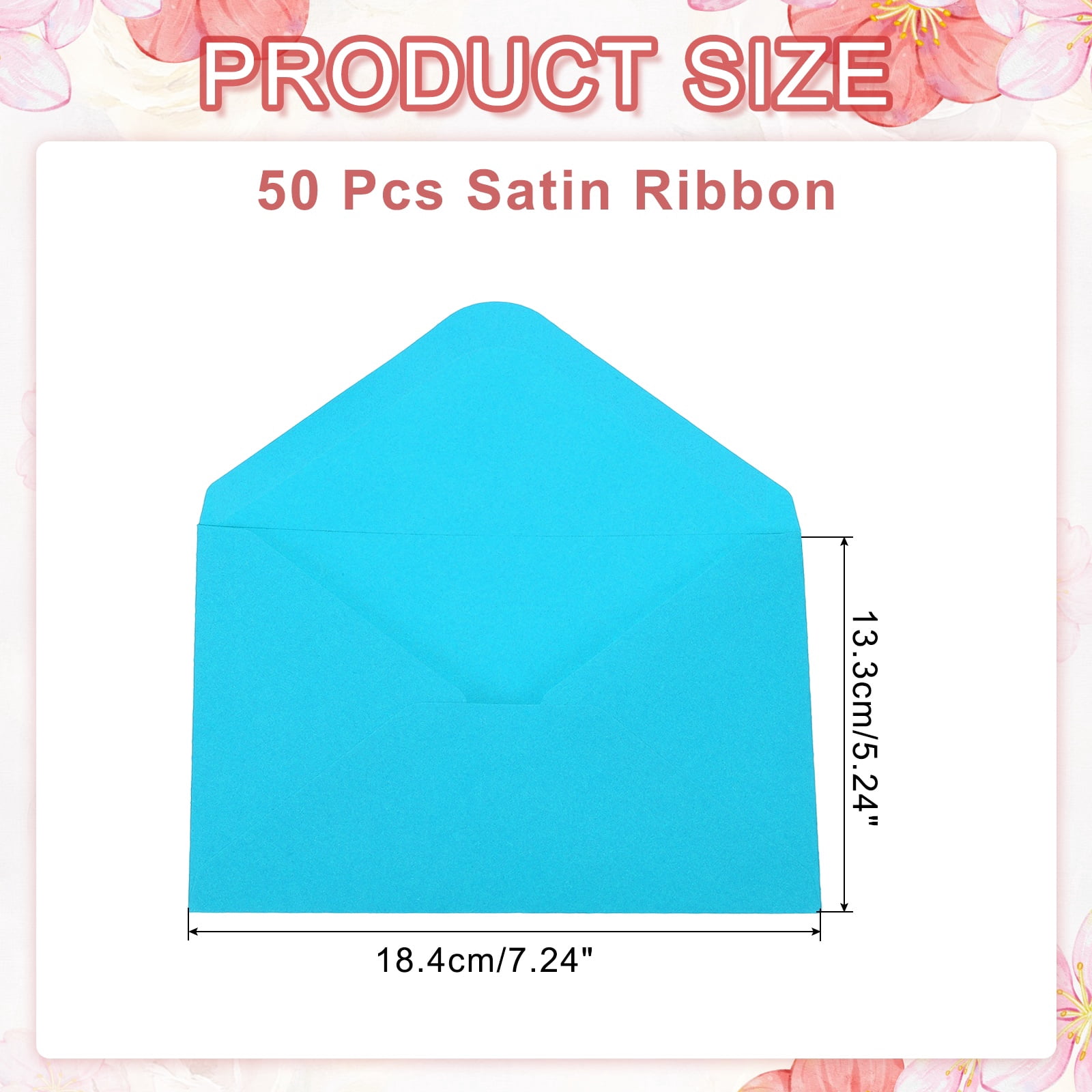 Invitation Envelopes, Greeting Card Envelopes V-Flap Design for Weddings and Special Occasions Lake Blue