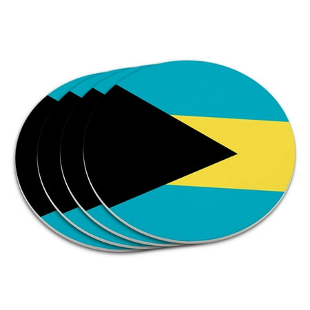 

The Bahamas National Country Flag Coaster Set