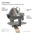 thumbnail image 2 of El set para bebés Nomi Grey brinda soporte lateral y trasero de 6 a 36 meses, 2 of 7