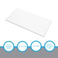 thumbnail image 5 of SSWBasics Laminated White Melamine Shelf Board  24”L x 12”W  Durable and Sleek Cabinet Replacement Shelves  Sturdy and Stylish Shelf Boards for Retail  Thrift  Business  Home  or Office, 5 of 7