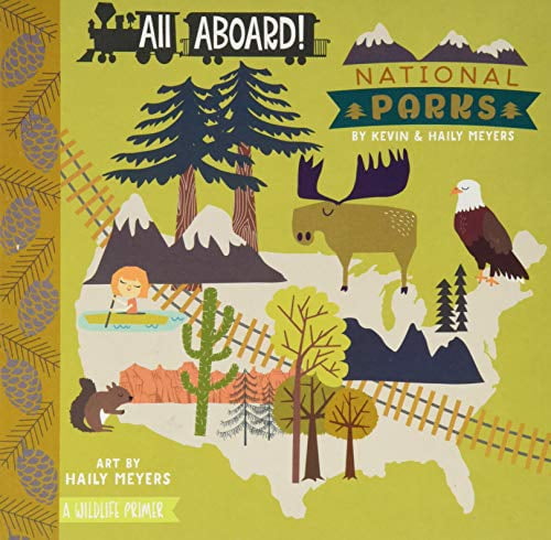All Aboard National Parks A Wildlife Primer Pre Owned Board Book 