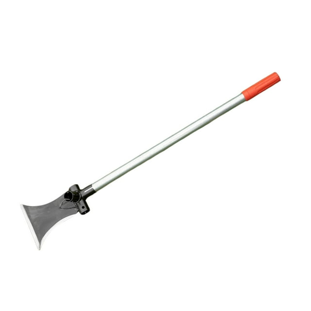 Herramientas de jardinería de agrícola multifuncional, de manual, removedor de para cortar hierba, cortar con mango de 60cm mayimx Azada de hoz para deshierbe
