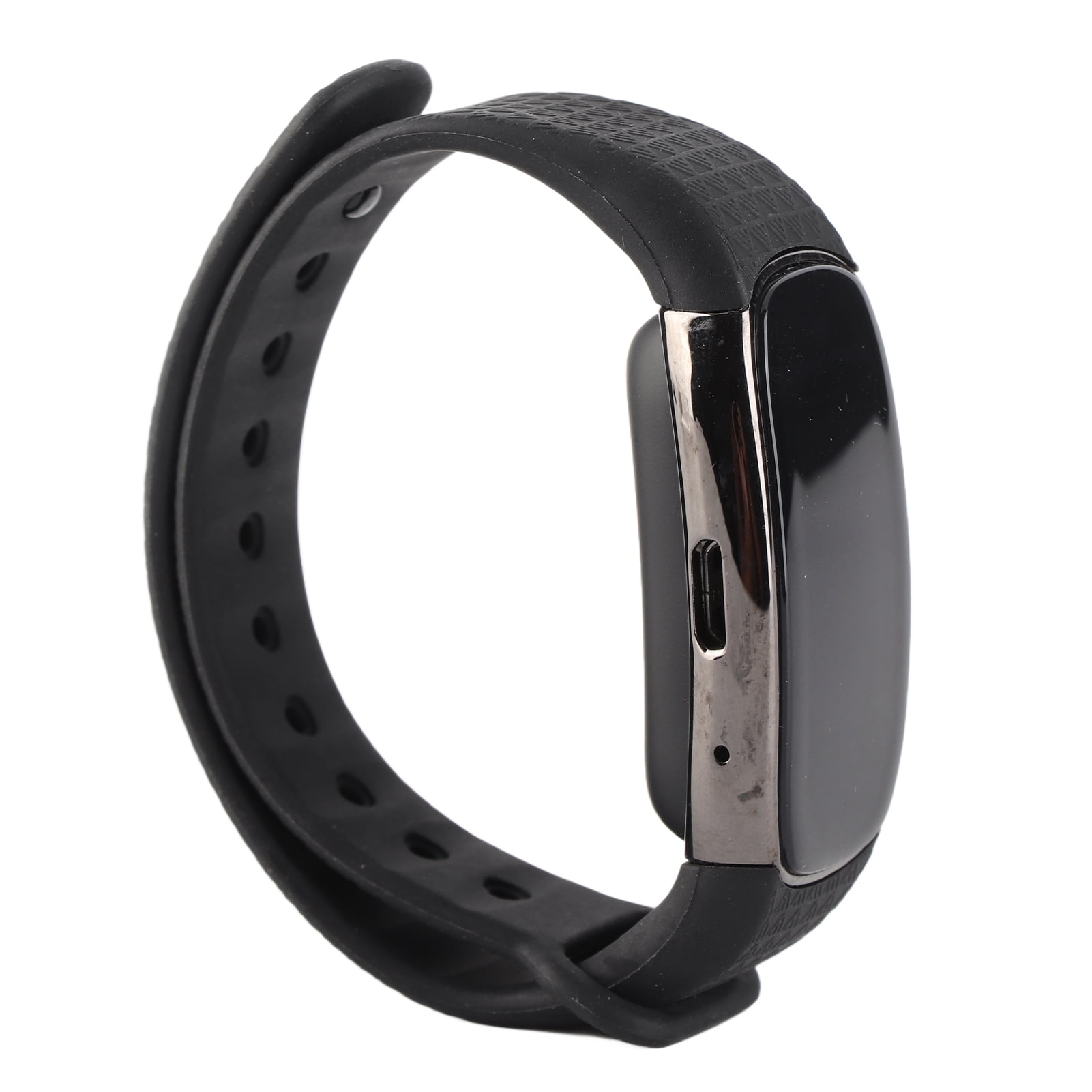 Mp3 Music Player Voice Recorder 16GB Bracelet Voice Activated Recorder with Playback MP3 Music Player 72hrs Recording Files Device Support Password for Lectures Meetings Class Interview