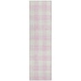 thumbnail image 2 of Addison Rugs Chantille Indoor/Outdoor Transitional Plaid Pink Washable Runner Rug, 2'3" x 7'6", 2 of 6