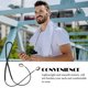 thumbnail image 3 of WEUVEB Lanyard Para Auriculares Negro De Silicona Premium Y Flexible Para Uso Cotidiano, 3 of 8